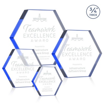 Gilford Hexagon Award - Blue